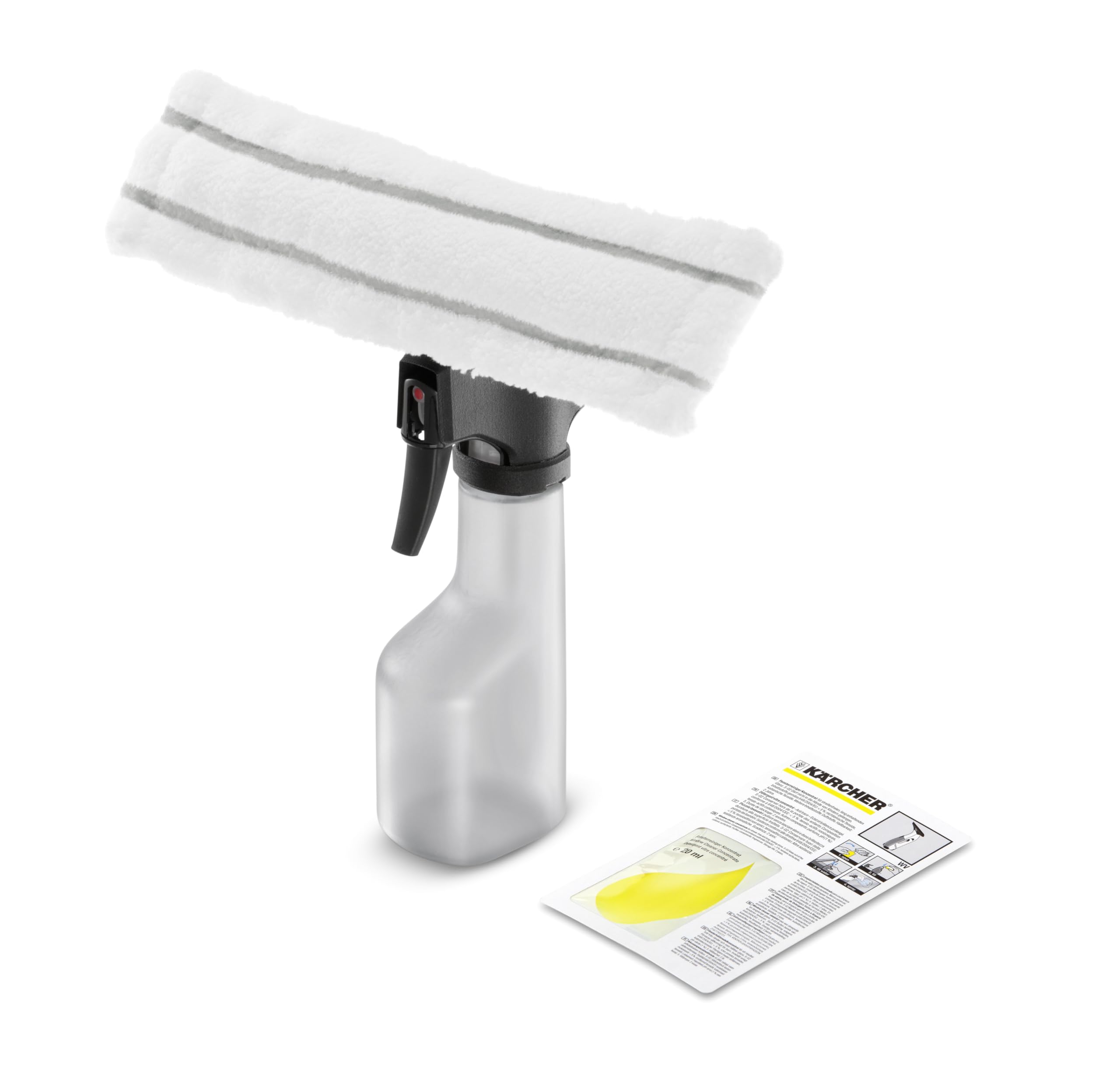 Kärcher Spray Bottle and Microfiber Cloth Kit for Window Vac Accessory