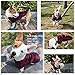 Koneseve Dog Shirt, Pet Plaid Clothes Shirt T-Shirt, Sweater Bottoming Shirt for Small Dog Cat Puppy Grid Adorable Wearing Stylish Cozy Halloween,Christmas Costumes (Red;XS/Extra Small)
