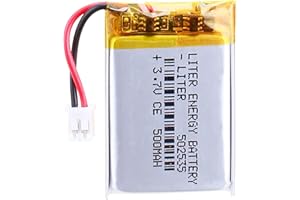Liter energybattery 3.7V Lipo Battery 500mAh Rechargeable Lithium ion Polymer Battery 502535 Lithium Polymer ion Battery with JST Connector