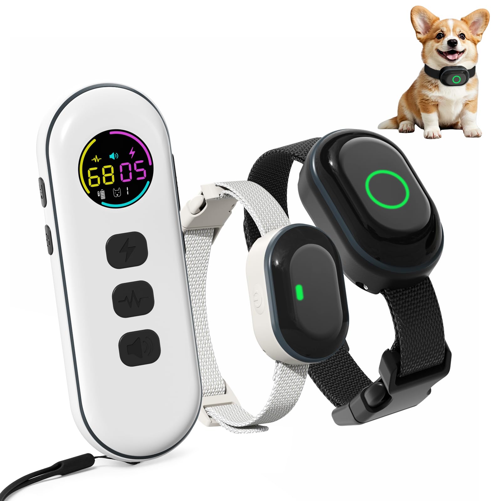 Photo 1 of *USED*
Lychee Training Collar for Two Dogs?One Large(10-120lbs) and One Small (5-50lbs) Sport Dog Correction Shock Collar for Training with 1300FT Remote Control, IPX7 Waterproof and Rechargeable