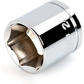 TEKTON 3/8 Inch Drive x 24 mm 6-Point Socket | SHD12124 | Shallow