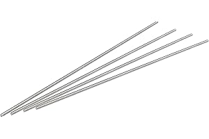 uxcell 4Pcs M4 x 250mm Fully Threaded Rod 304 Stainless Steel Right Hand Threads