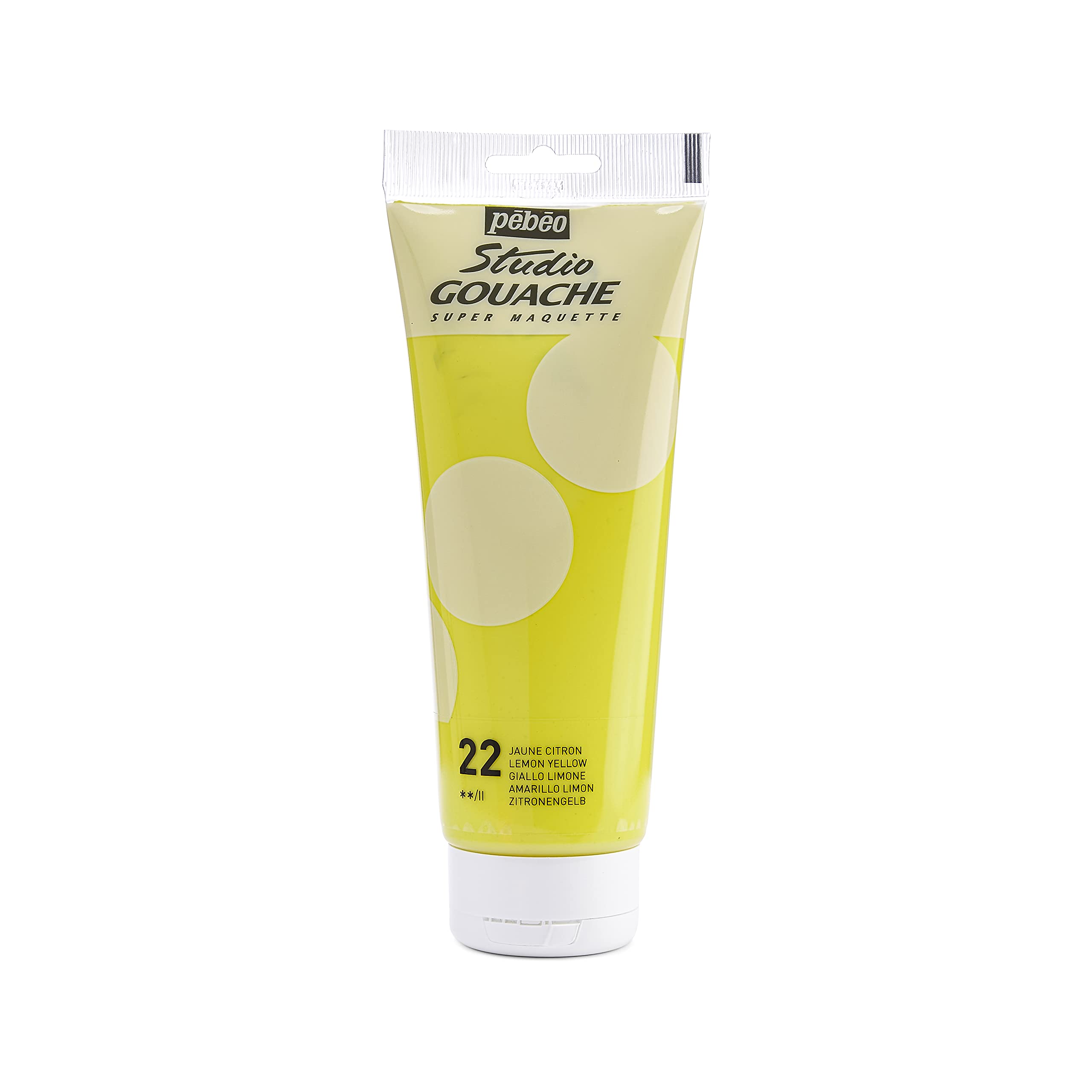 PEBEO 220 ml Studio Gouache, Lemon Yellow — image 1