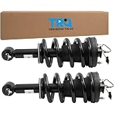 TRQ Shock &amp; Spring Assembly Set | For 15-20 Chevrolet Silverado 1500 Suburban Tahoe GMC Sierra 1500 Yukon XL 15-20 Cadillac Escalade Magnetic Ride Control