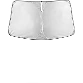 EcoNour Windshield Sunshade Compatible for Mercedes Benz GLS 2013-2019 | Sun Visor for Front Windshield &amp; Window Sun Shade Cover, UV Heat Blocker &amp; Protector, Car Accessories