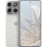 Smartphone Motorola Edge 70 5G Crystals by Swarovski - 512GB 12GB RAM + 12GB RAM Boost, Ultrafino, 3 cameras 50MP e tela extr