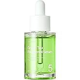 TOSOWOONG Green Tea 60% Panthenol Serum for Calming, Skin Barrier Support, Hydrating for Dry, Sensitive, Irritated Skin with Dexpanthenol 5%, Hyaluronic Acid, Korean Skincare, 33 ml / 1.11 fl. oz.