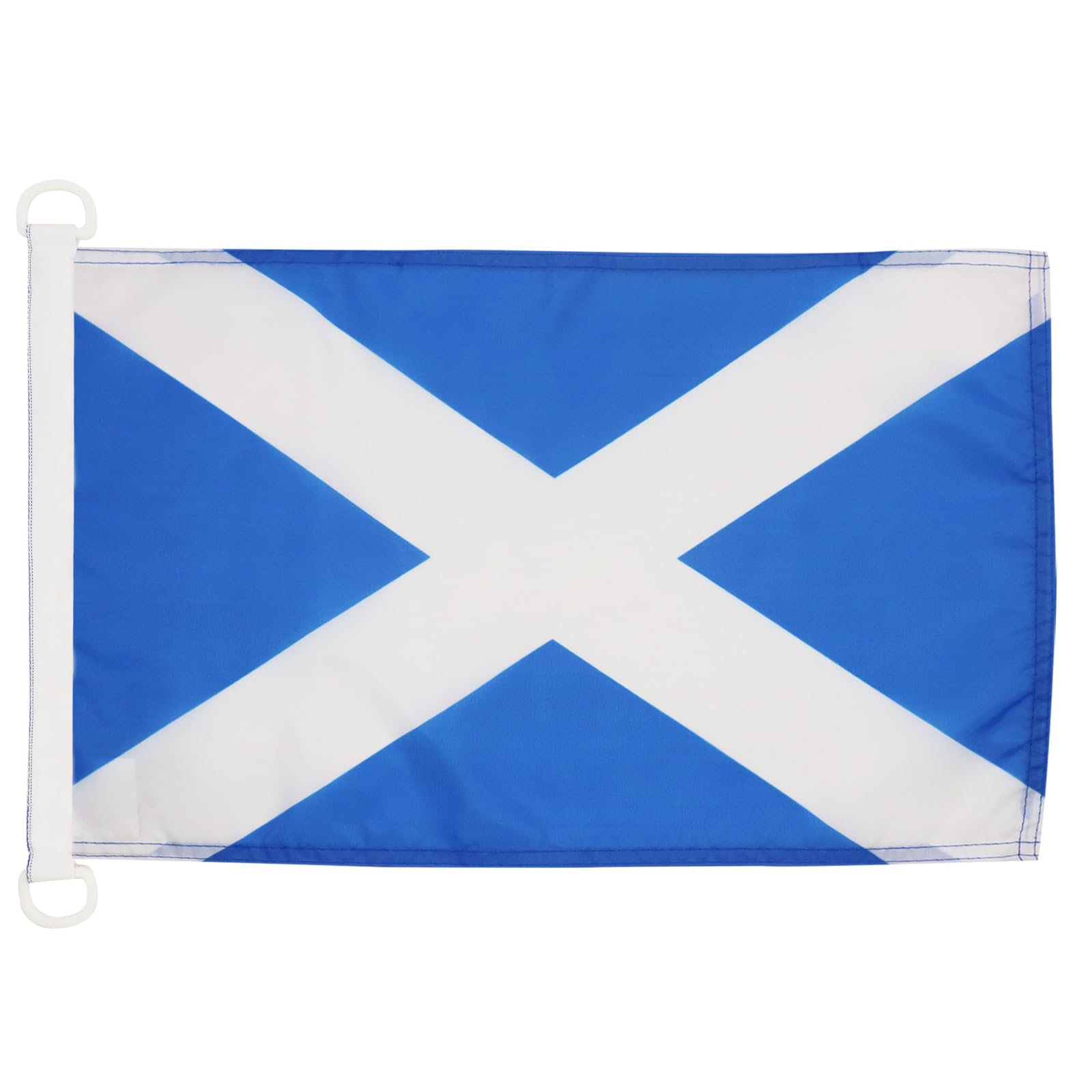 AZ FLAG - Scotland Nautical Flag - 18'' x 12'' - For Outdoor and Boat - Scottish Banner Knitted Polyester with Two Plastic Rings - Vivid Colors - 12x18 in - 45x30 Cm