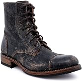Bed:Stu Prot&eacute;g&eacute; Men's Boot | Vegetable-tanned leather, hand-stitched details, cushioned footbed, natural rubber outsole