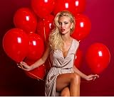ASIYUHY Red Balloons 102Pcs Matte Red Balloon Arch Garland Kit 4 Sizes view 7