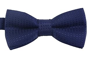 SYAYA Polka Dot Pre Tied Toddler Bow tie, Baby or Child & Kids Clip On Bowtie For Little Boy Birthday Party B-B-BT5