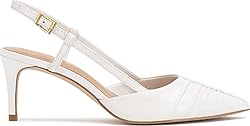 Vince Camuto Women's Kelten Pump, Bianco, 8