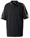 Adidas Golf ClimaLite 3-Stripes Cuff Polo
