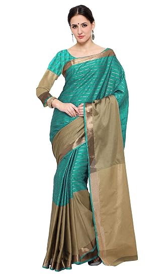 Cotton with Blouse Piece Saree