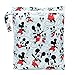 Bumkins Disney Mickey Mouse Waterproof Wet Bag, Washable, Reusable for Travel, Beach, Pool, Stroller, Diapers, Dirty Gym Clothes, Wet Swimsuits, Toiletries, Electronics, Toys, 12x14 primary