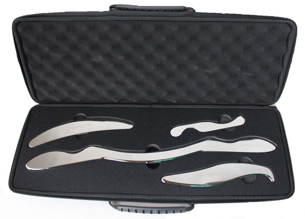 IASTM Graston Stainless Steel Tool Set for myofascial Release Soft