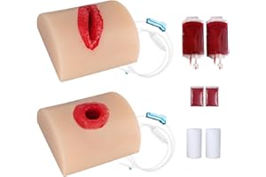 2Pcs Wound Packing Task Trainer,Stop The Bleed Training Kit,Bleeding Control Kit Trainer,Wound Tourniquet Bleed Stop Training