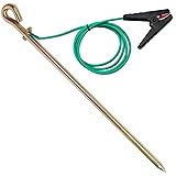 Minidodoca Portable Ground Rod with 6.5ft 12AWG UL