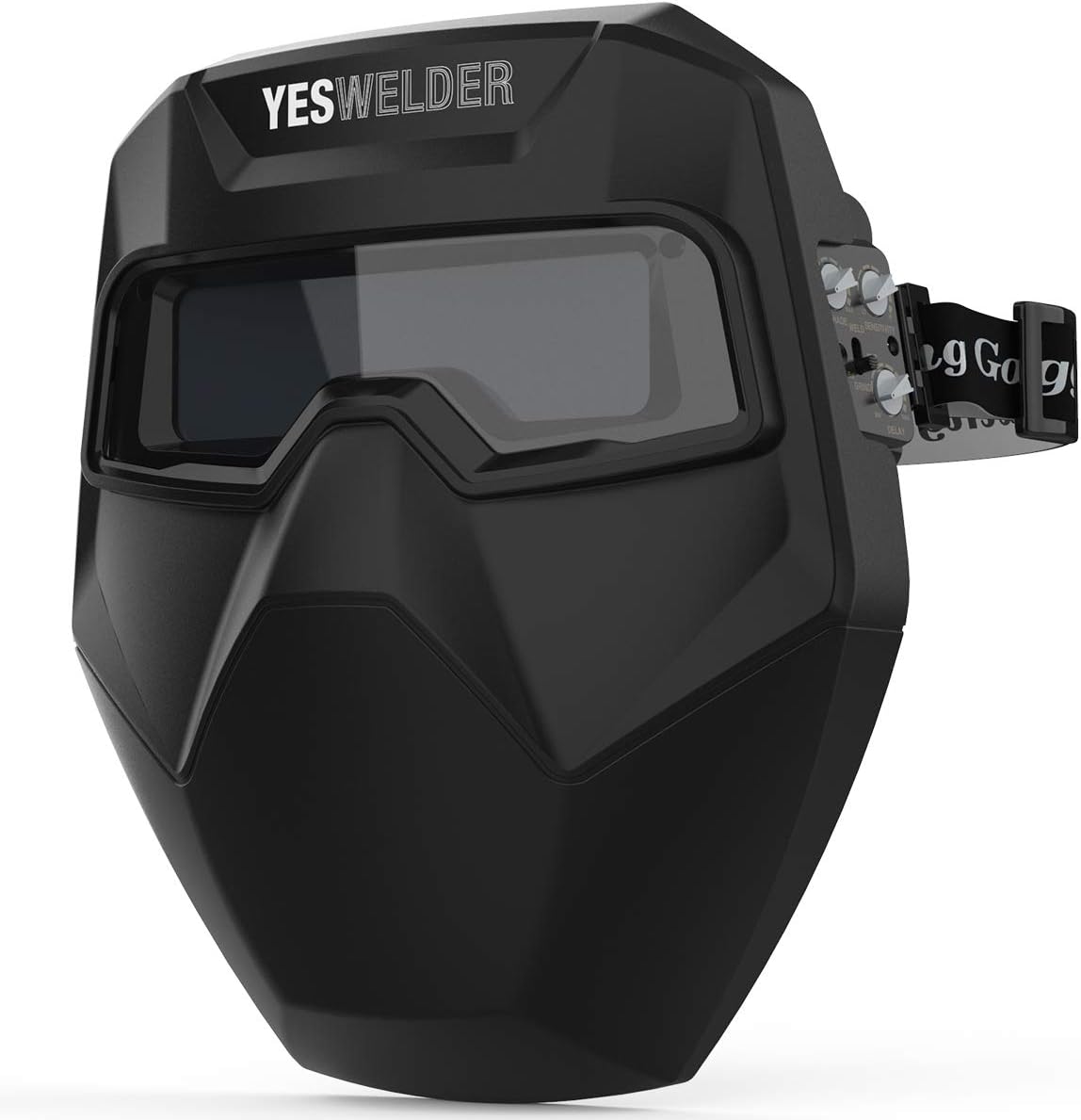 YESWELDER True Color Auto Darkening Welding Goggles, Wide Shade Range 4/5-9/9-13 with Grinding, Welding Glasses Welder Mask Welding Helmet for TIG MIG ARC Plasma Cut - - 