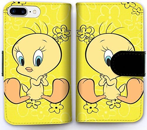 Custom Leather Flip Case Cover for iPhone 7 Plus (5.5 inch) Tweety Bird Wallet Phone Case MRfd8397145