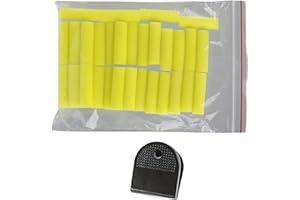 YPBEW Cylinder Table Tennis Glues Brush for Water-Base Glues Sponge Wipe Table Tennis Racket Sponge Wipe Brush Set