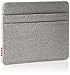 Herschel Charlie RFID, Light Grey Crosshatch, One Size