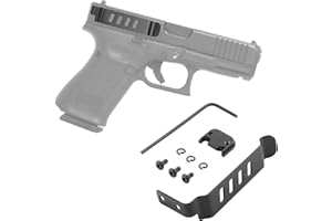 TRSAIM Gun Belt Clip, Low Profile Slim Concealed Carry Easy Install Holster Clip for Glock Gen 1-4 Models 17, 19, 22, 23, 24, 25, 26, 27, 28, 30S, 31, 32, 33, 34, 35, 36 and 41