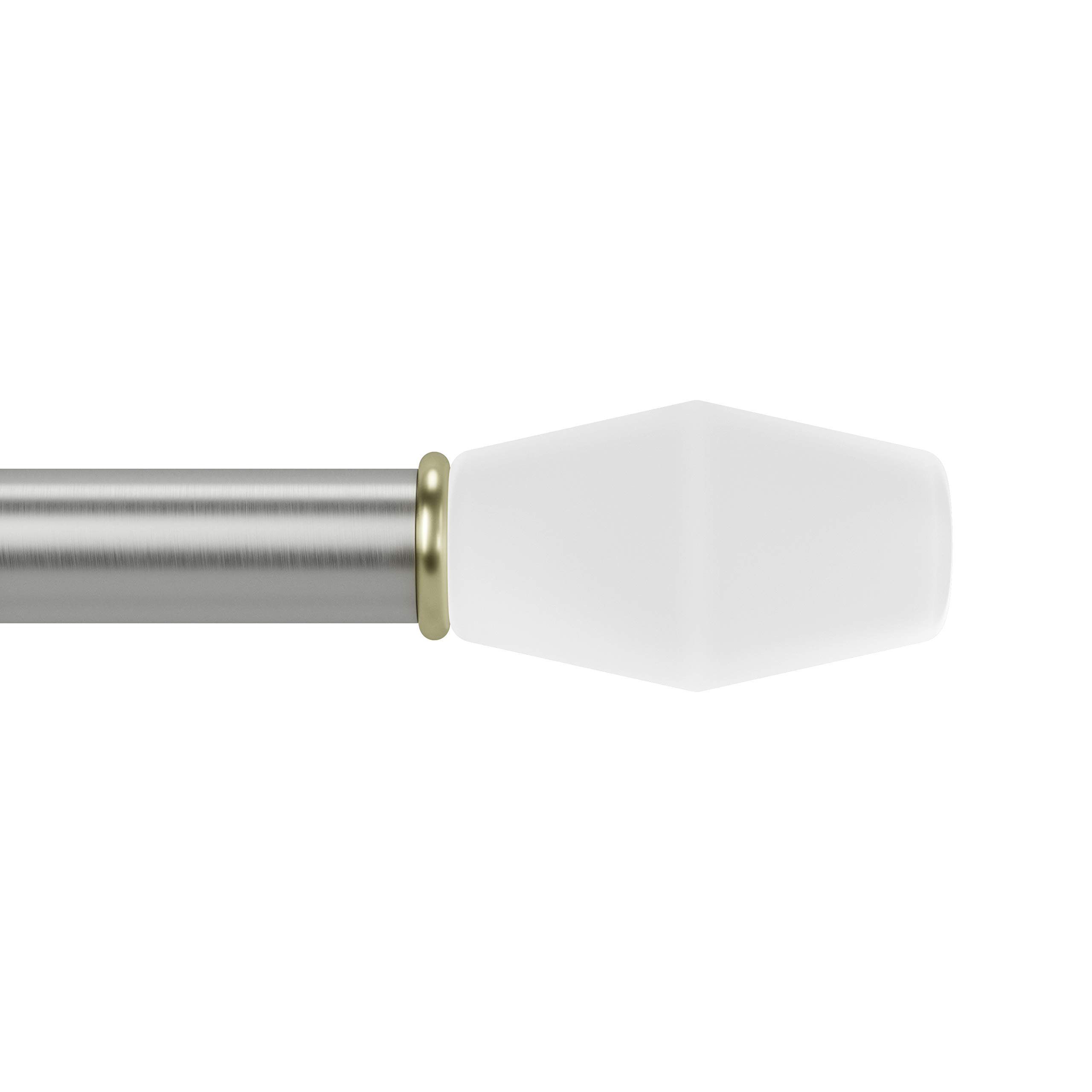 Umbra Fade Knob Adjustable Curtain Rod; 36-72 inches