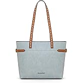 Montana West Minimalist Tote Bag for Women - Large Slouchy Hobo Purse Elegant Shoulder Bag Everyday