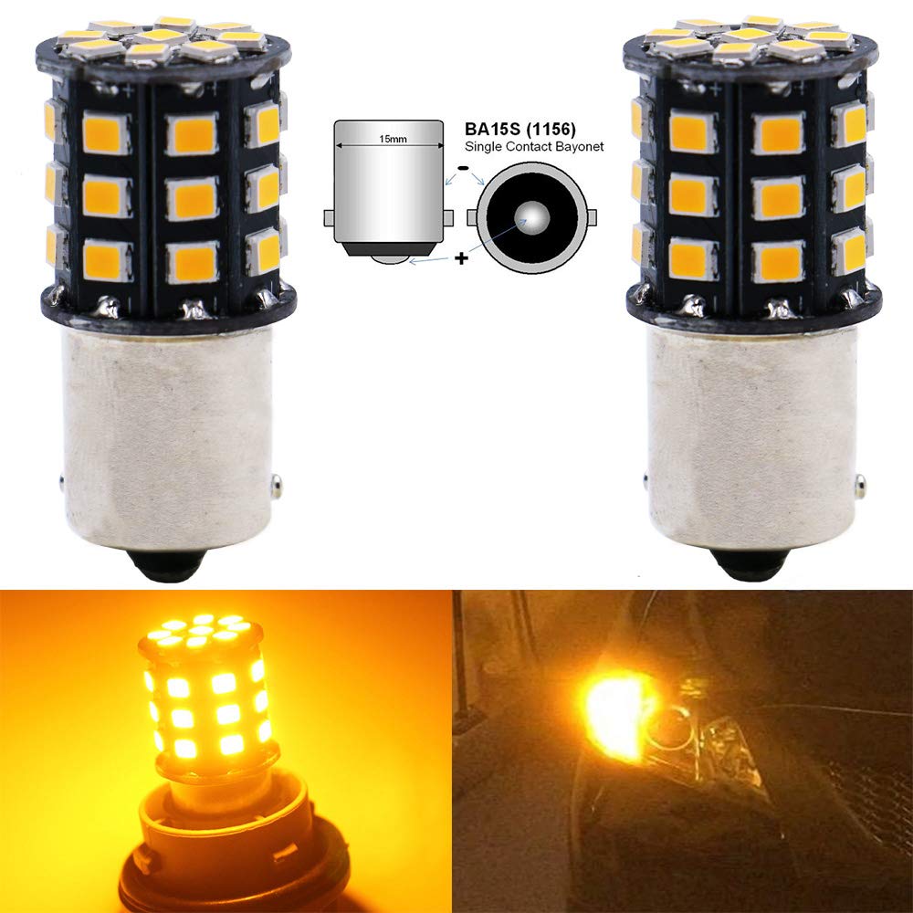 AMAZENAR 2Pack 1156 1141 1073 7506 1003 Car Turn Signal Lights Bulbs