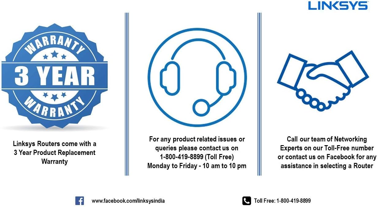 Amazon Com Linksys Ac3000 Smart Mesh Wi Fi Router For Home Networks Mu Mimo Tri Band Wireless Gigabit Mesh Router Fast Speeds Of Up To 3 0 Gbps Coverage Of Up To 3 000 Sq Ft Up To