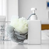 Omenluck 2Pcs Bath Shower Sponge Balls Loofah Body Deep Cleaning with Rope view 3