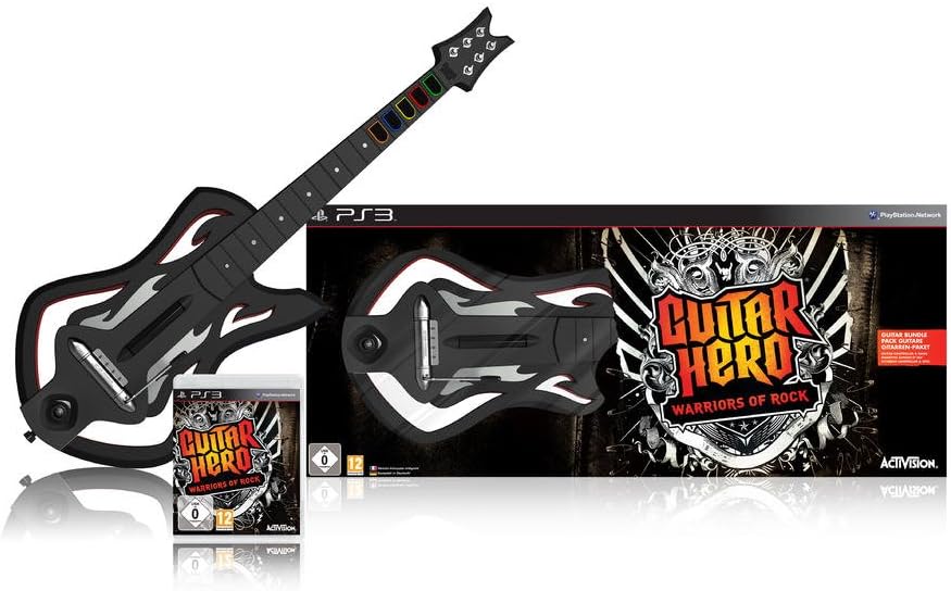 Guitar Hero 6 Warriors of Rock Guitar Bundle (PS3) Amazon.co.uk PC & Video Games