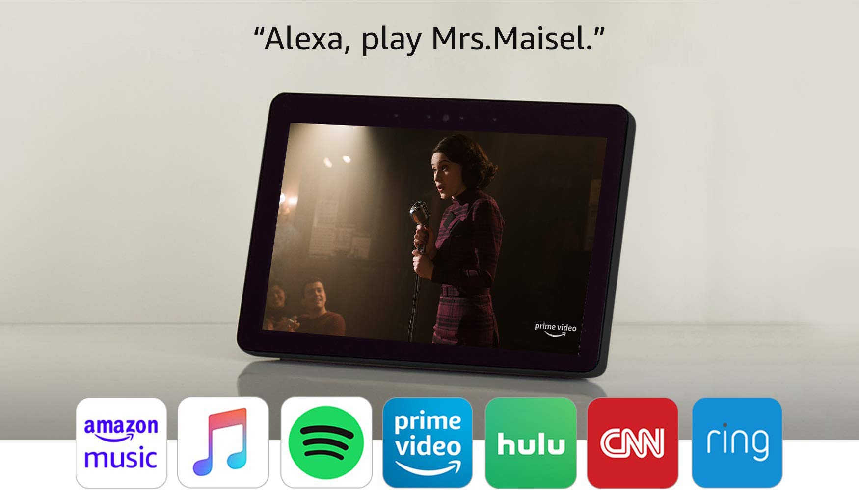 Voice Control Echo Show (2nd Gen) – Premium sound and a vibrant 10.1″ HD screen – Charcoal Voice Control Echo Show (2nd Gen) – Premium sound and a vibrant 10.1″ HD screen – Charcoal