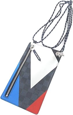 Amazon Louis Vuitton ルイ ヴィトン ポシェット フォン N 携帯ケース ダミエキャンバス メンズ 中古 ポーチ