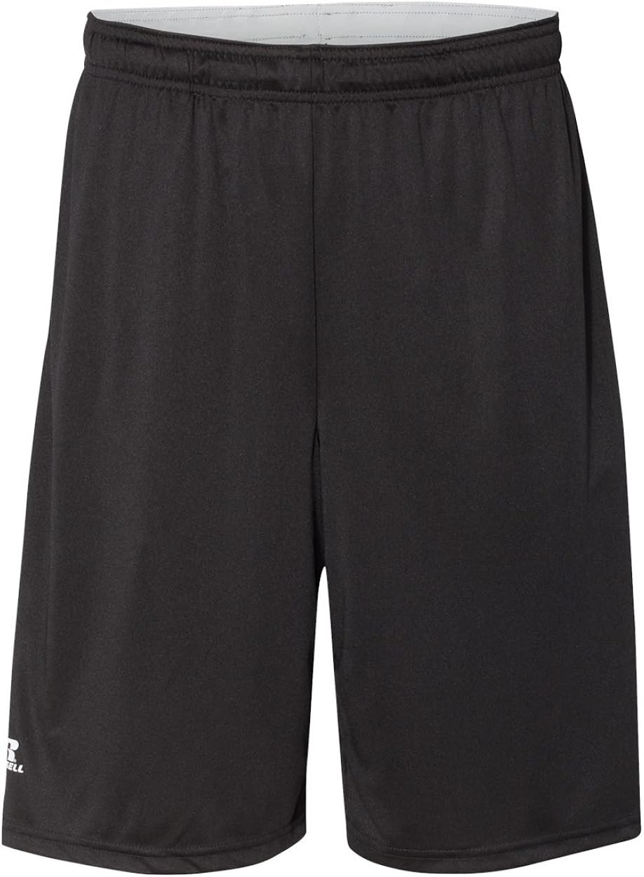Russell Athletic Men's Standard Dri-Power Performance Short with Pockets: Clothing