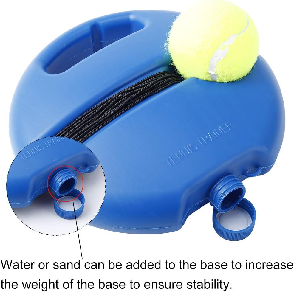 ISWAKI Tennis Trainer Tennis Equipment Practice Training Tool Sport Exercise Blue : Sports & Outdoors