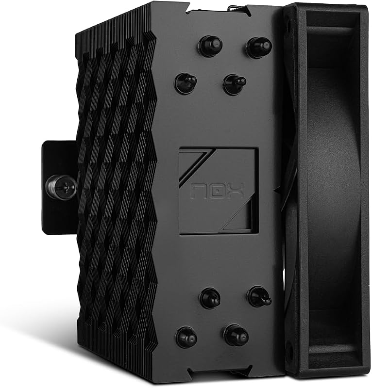 HUMMER R-400 ARGB Preto - Arrefecedor de ar do CPU, ventoinha PWM de 120mm, Iluminação ARGB, TDP 235W, 4 heatpipes, compatível com Intel/AMD, Silencioso e Eficiente, Preto