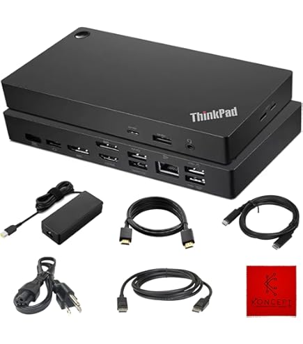 Amazon.com: 40AJ0135US ThinkPad Ultra Docking Station (American