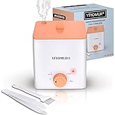 Upgraded Menstrual Cup Sterilizer, Menstrual Disc Steamer, 2 in 1 Boiling & Steaming Modes, One-Click Knob Timer & Auto Shut 