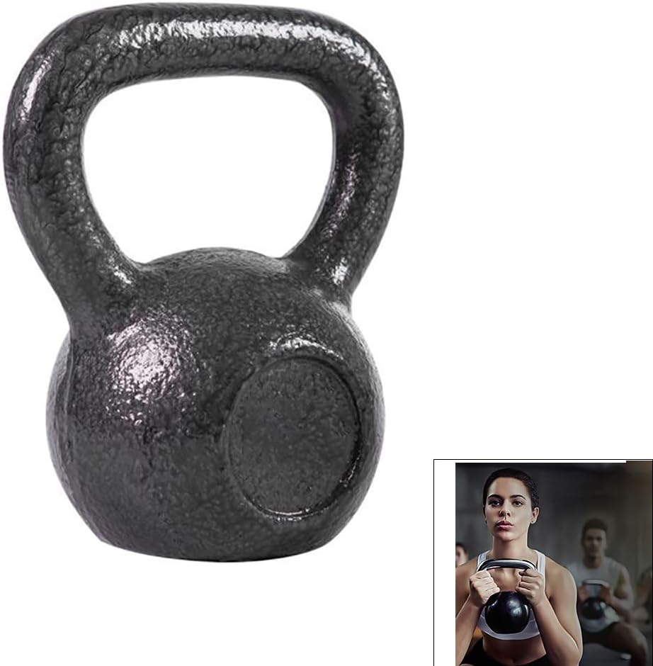 Yajun Sport Kettlebells Weight Lifting Multipurpose Gym Family Fitness Strength Training for Men and Women Black Crossfit Workout