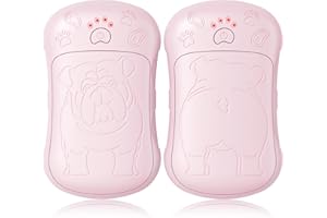 OLV Hand Warmers Rechargeable 2 Pack Strong Magnetic 18Hrs Longer Heating Portable Pocket-Sized Hand Warmer 6000mAh USB Hot Heater Birthday Gifts for Men Women Camping,Golf,Hunting,Travel Essentials