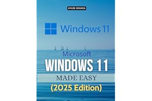 Microsoft Windows 11 Made Easy (2025 Edition): A Step-by-Step Starter (Unofficial Guide)