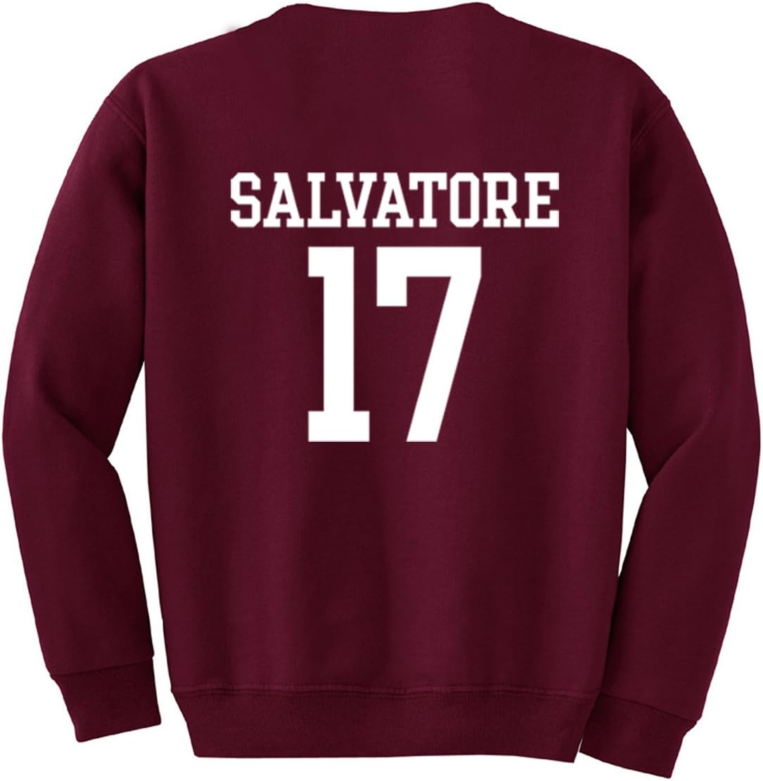 Mars NY Unisex Vampire Diaries Mystic Falls Salvatore 17 Sweatshirt