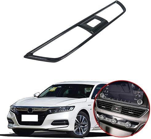 Amazon エアベント アコード コンソール アウトレット パネル フレーム 高級感 エアコン エアコンスイッチパネル 車 バイク