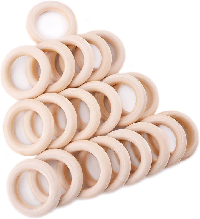 maple wood teething rings