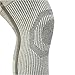 Vital Salveo Knee Compression Sleeve Swelling Recovery Knee Brace S-Support Pain Relief for Men and Women Unisex for Running Basketball Gym Workout Sports Light Grey (1PC) XX-Large