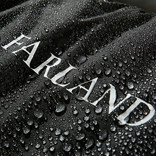 FARLAND Mummy Sleeping Bag for Adults Teens Kid with Compression Sack 20 Degrees ℉ Portable and Lightweight for 3-4 Season Camping, Hiking,Waterproof (Dark Grey & Red/Left Zipper, Mummy)