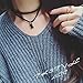22 PCS Black Choker Necklaces Set Womens Velvet Choker Set Classic with Lace Tattoo Charm Girls Stretch Necklace (Pack of 22)
