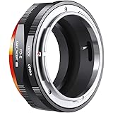 K&F Concept FD to E Mount Lens Mount Adapter Comaptible for Canon FD FL Mount Lens to E NEX Mount Mirrorless Cameras with Mat
